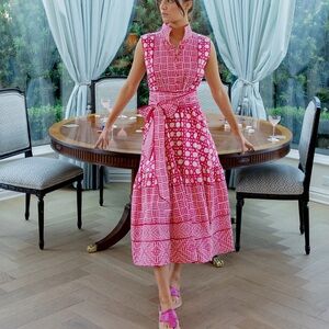 PERFECT MODEST PINK DRESS